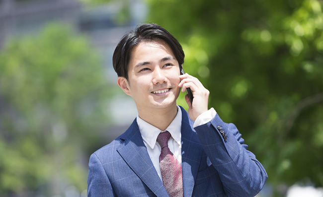 スタッフが訪問してしっかりサポート